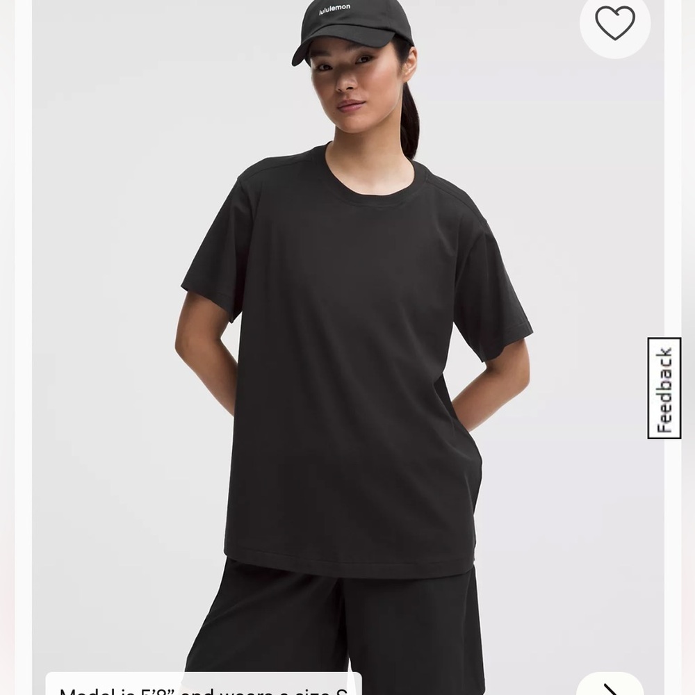 Lululemon NWT cotton all yours T